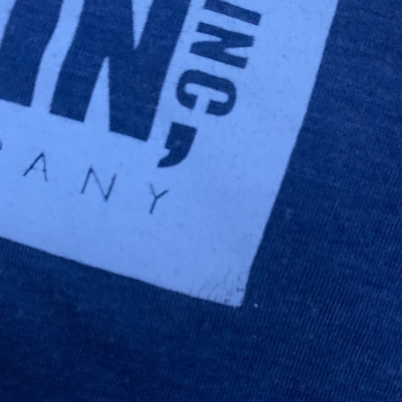 The Office “Employee of the Month” Shirt Tee Adult Small Dunder Mifflin Blue - Picture 4 of 5